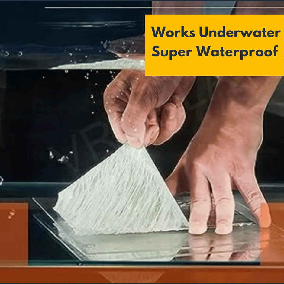 Zulaxy Waterproof Aluminium Rubber Tape for Leak Repair & Sealing | Silver