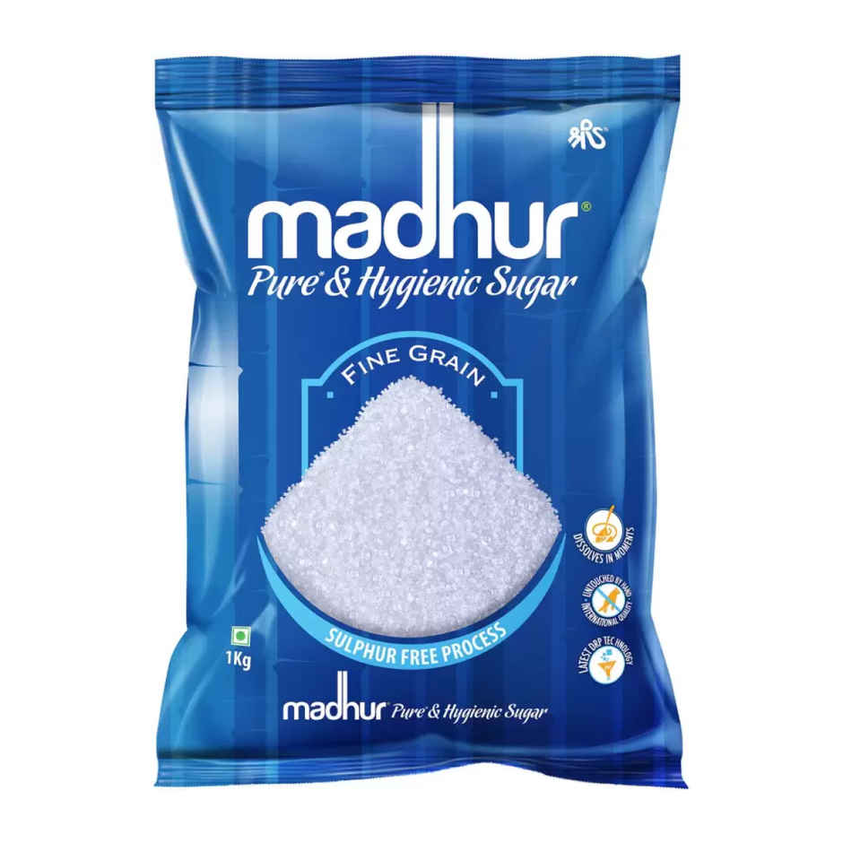 Madhur Pure & Hygienic Fine Grain Sugar /Sakkare
