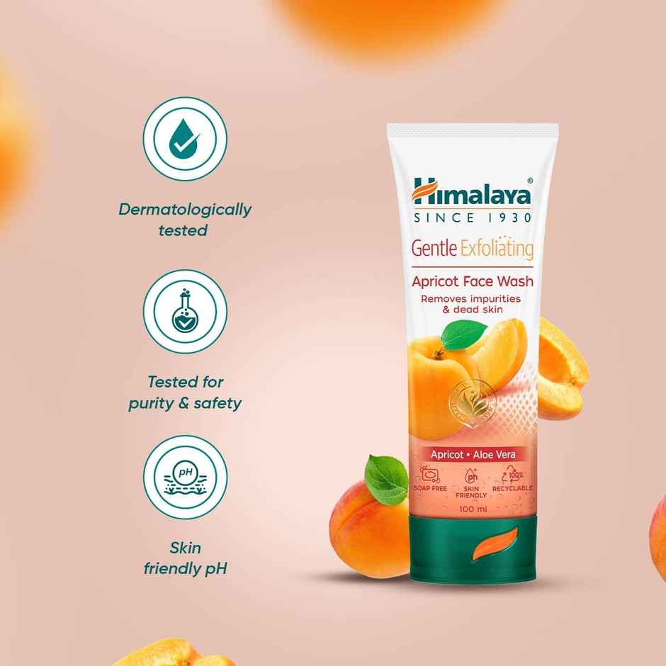 Himalaya Herbal Deep Cleansing Apricot Face Wash