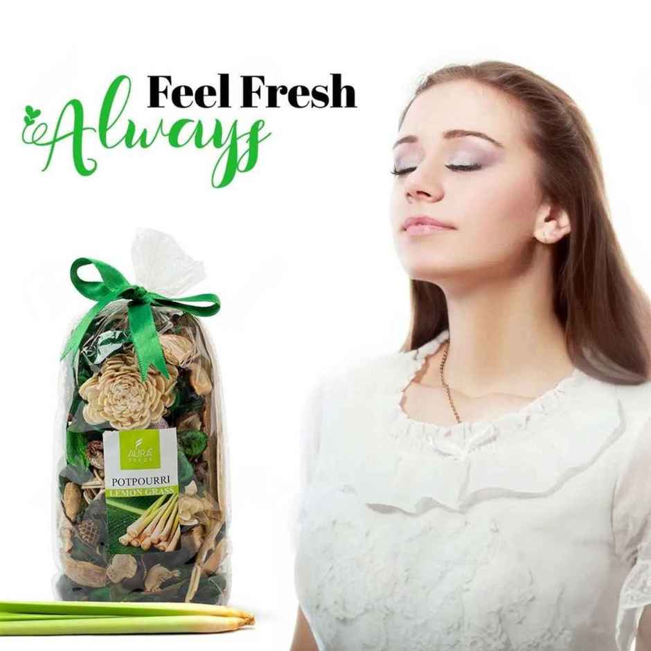 Potpourri Lemongrass Scented | 150 g | Aura Decor