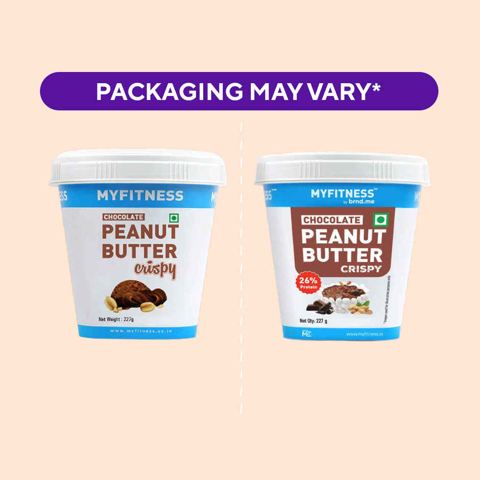 MyFitness Chocolate Peanut Butter Crispy Spread | High Protein