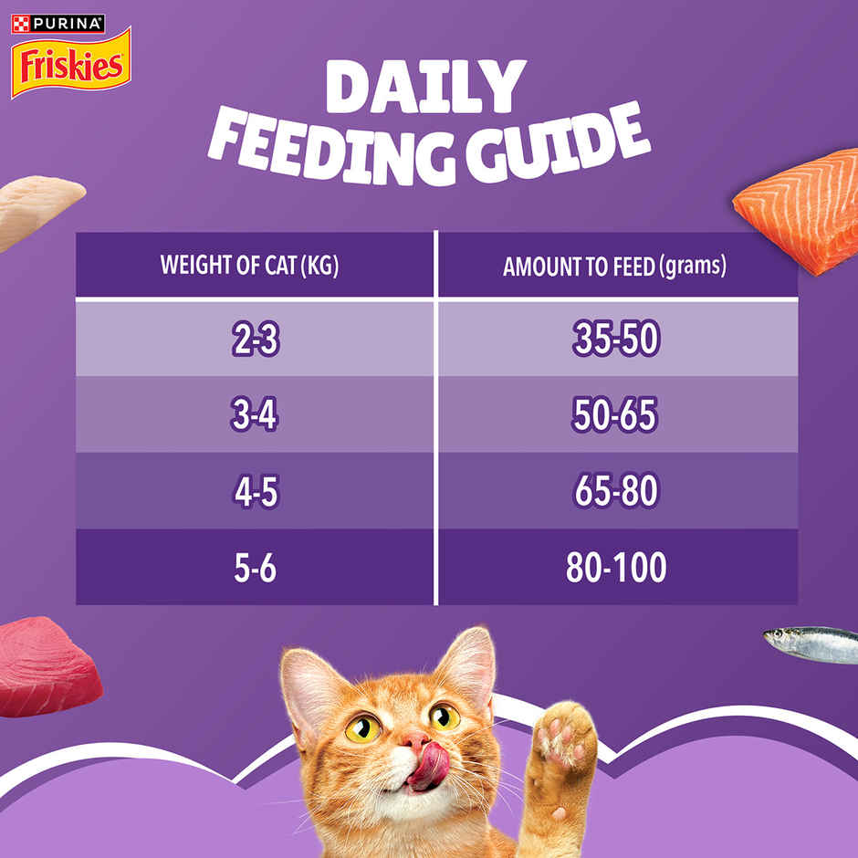 Purina Friskies Surfin | Cat Food - Mackerel Tuna Salmon & Sardine Flavours