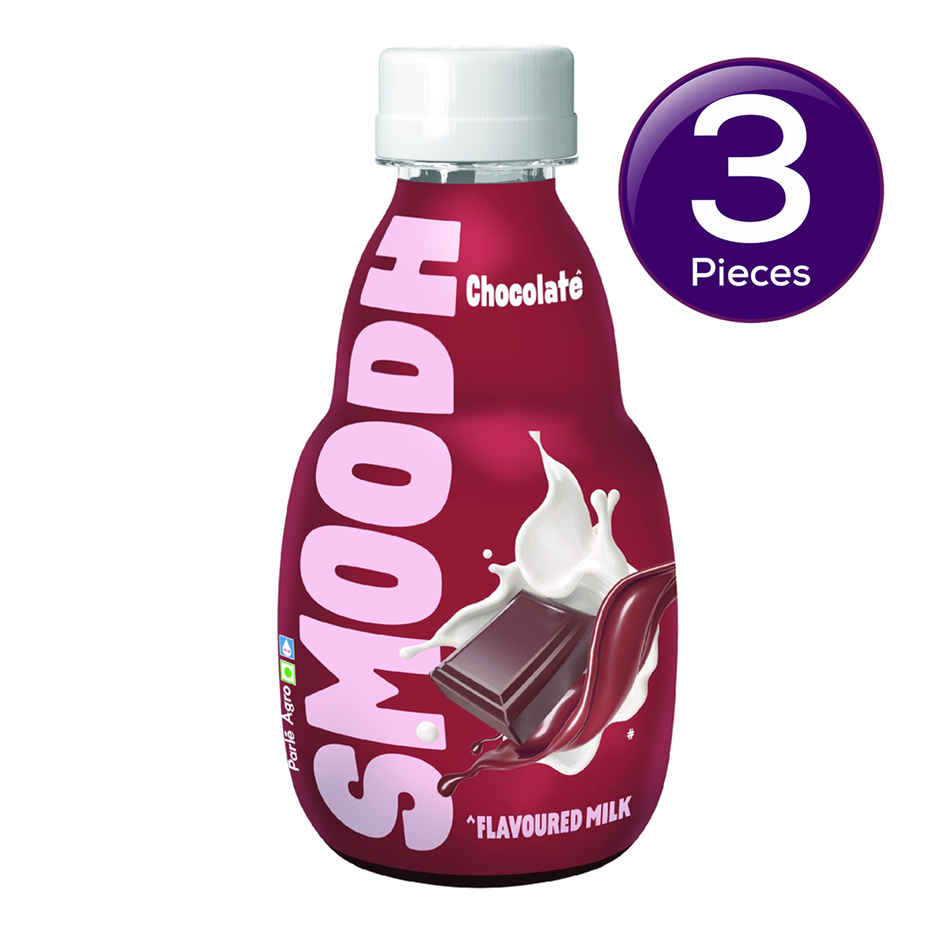 Smoodh Chocolate Milk Pet 150 ml X 3 Combo