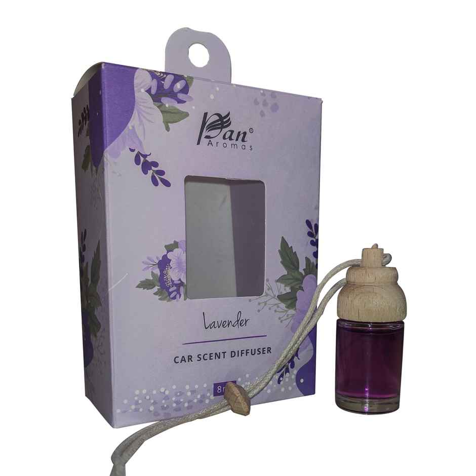 Pan Aromas Car Scent Reed Diffuser - Lavender