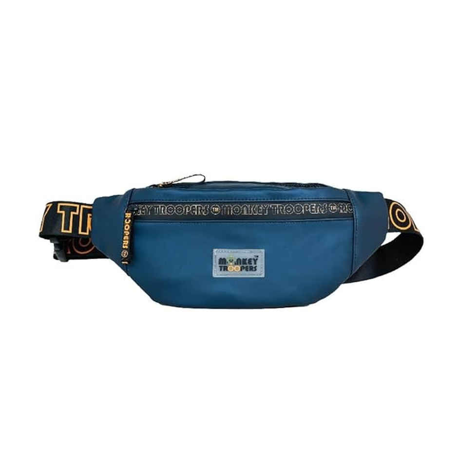 MONKEY TROOPERS Ghost Waist Bag - Sleek, Water-Resistant, Stylish Travel Crossbody | Navy