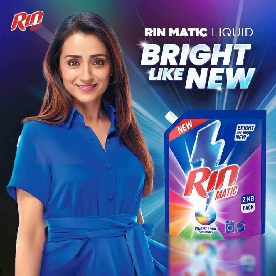 Rin Matic Front Load Detergent Liquid | Pouch