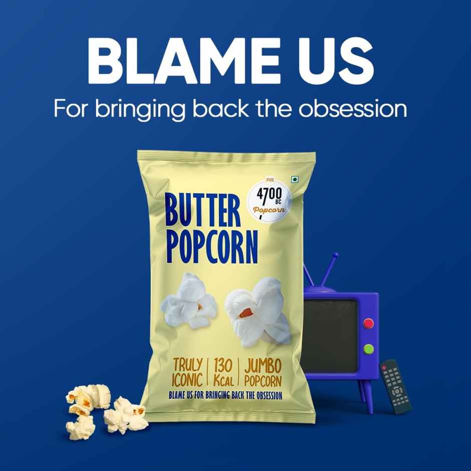 4700BC Butter Popcorn | Jumbo Size | zero palm oil