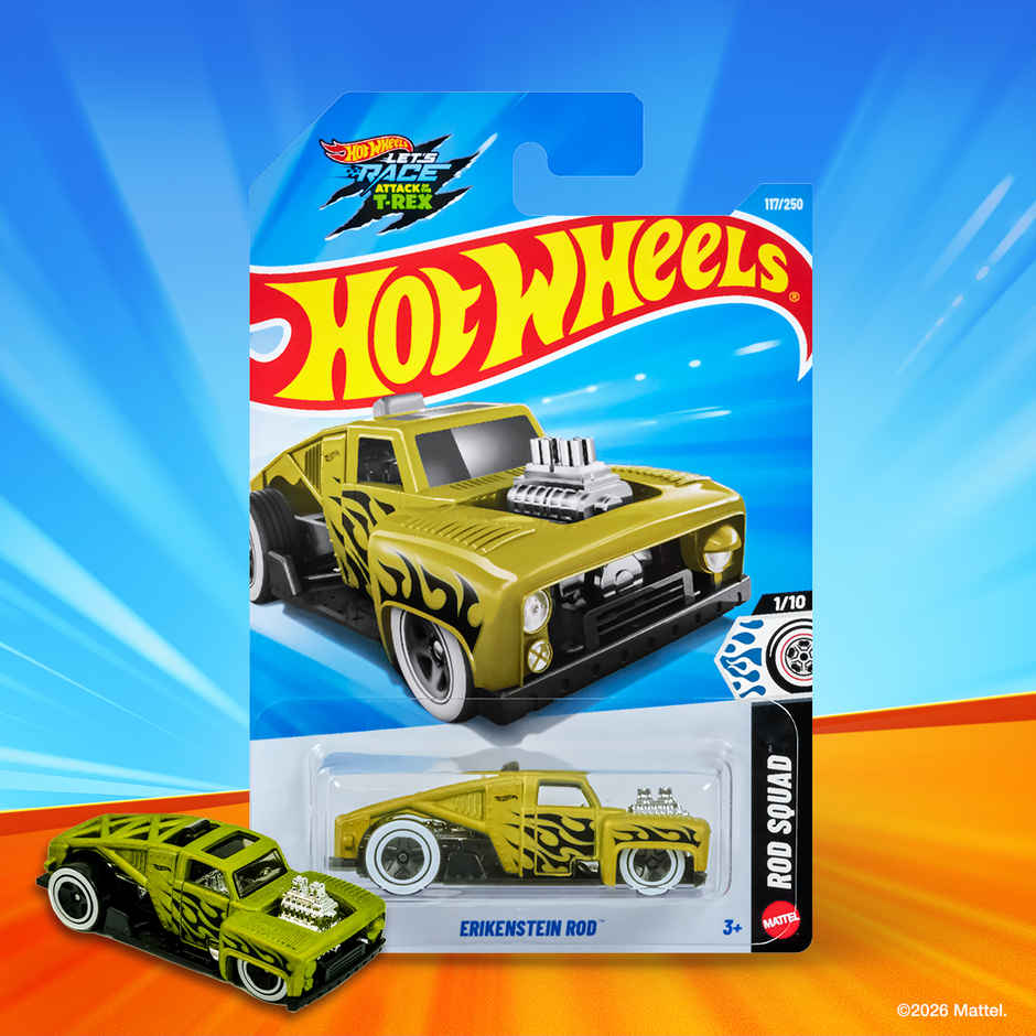 Hot Wheels Worldwide Basic Car | HW Erikenstein Rod | Toy Car for Kids & Collectors