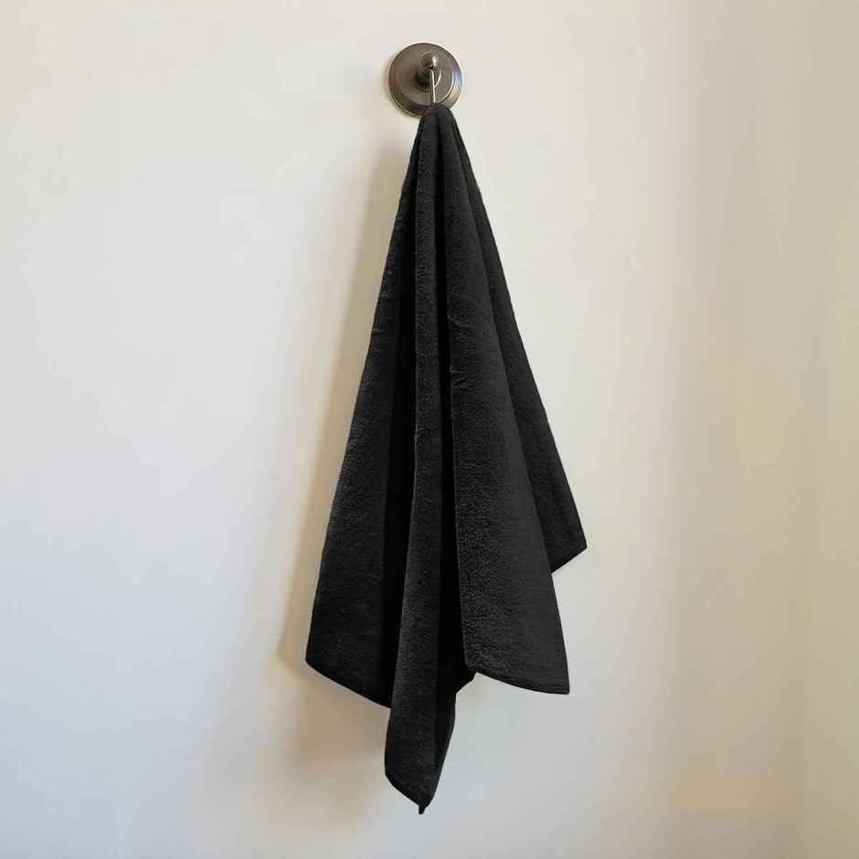 Sassoon Microfiber Hand Towel | Black | 40 x 60 cm