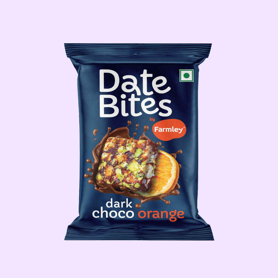 Farmley Choco Orange Chocolate Date Bites | No Added Sugar 