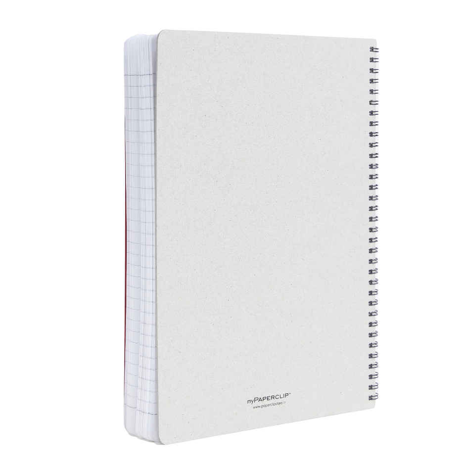 myPAPERCLIP B5 Wiro Notebook | B5 Size | Black | Ruled Pages