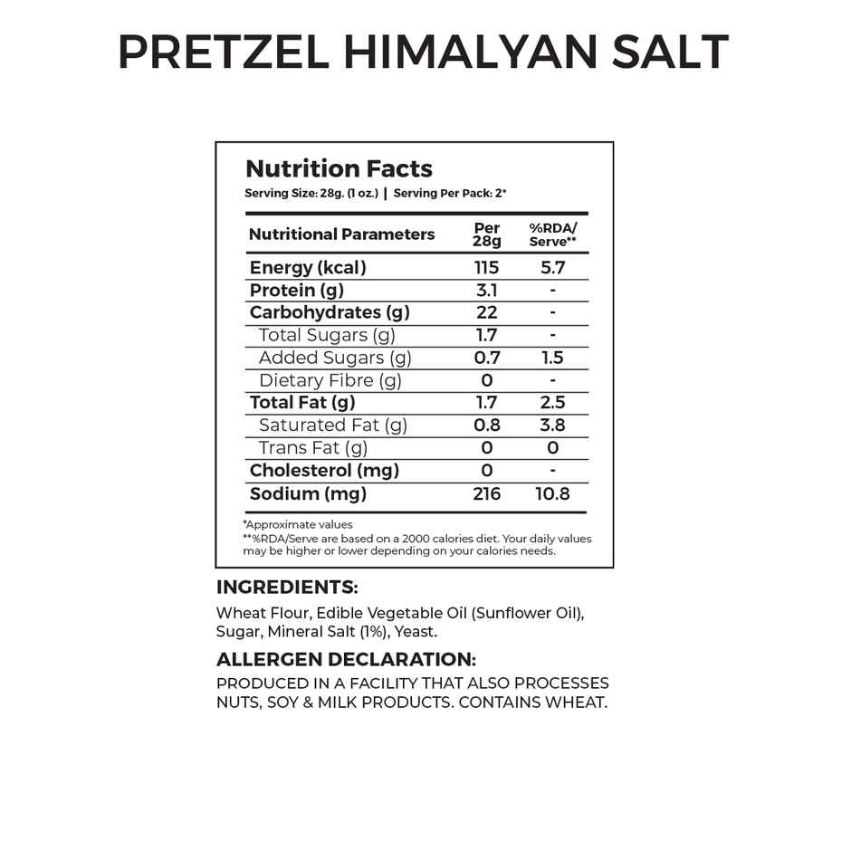 4700BC Himalayan Salt Pretzel No Palm Oil