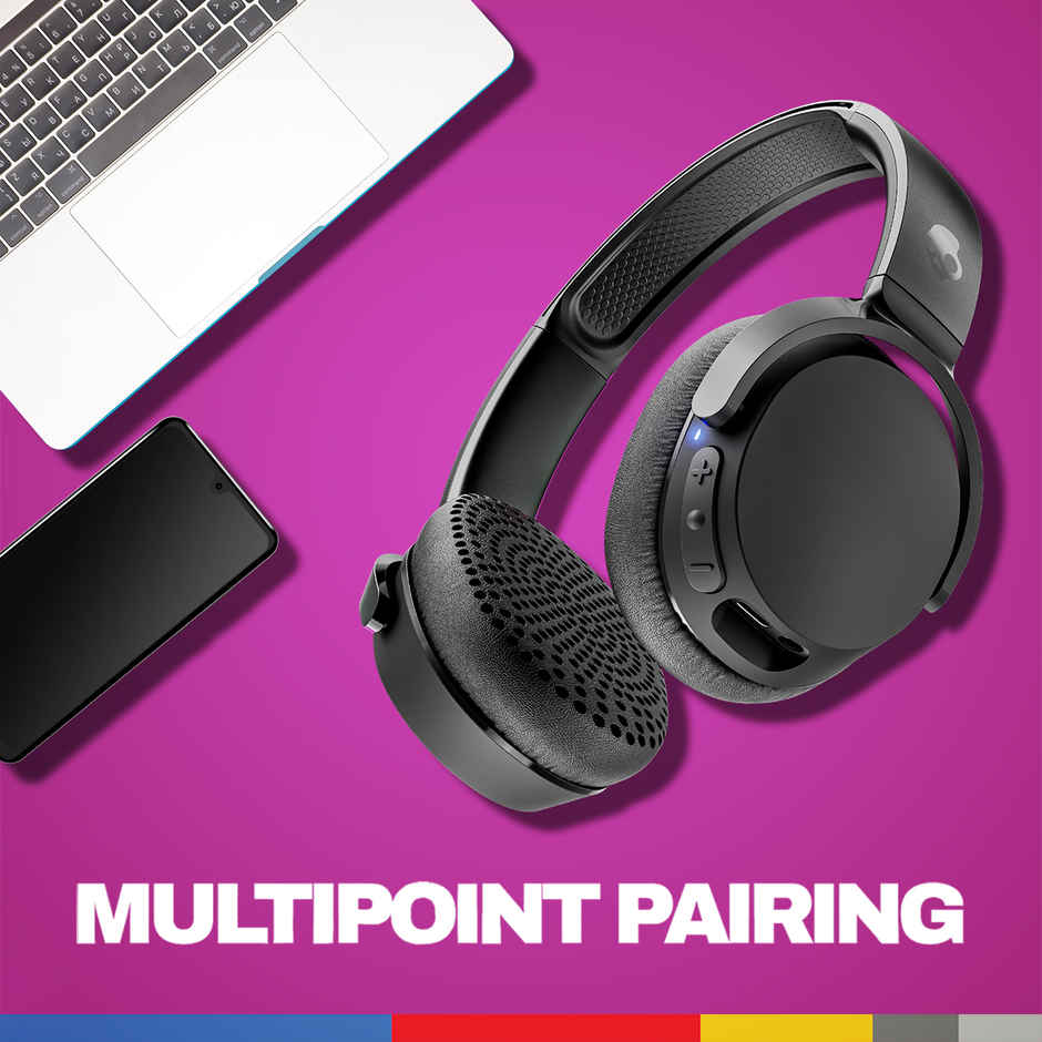 Skullcandy Riff Wireless 2 On-Ear Headphones Black
