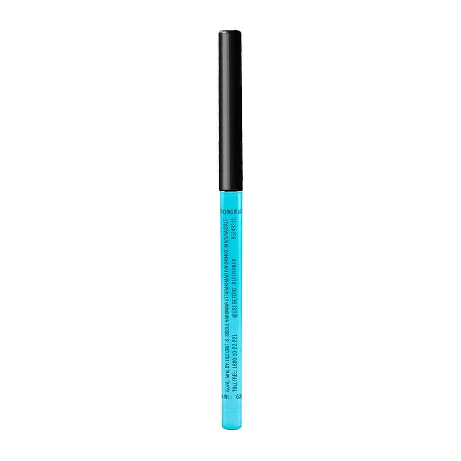 Lakme Eyeconic Kajal, Matte Waterproof, Smudgeproof Kajal that lasts 24 Hrs, Midnight Blue