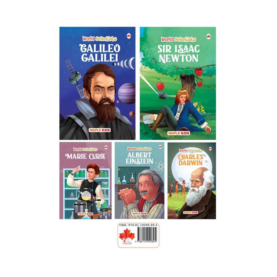 Story Books For Kids | Set Of 5 - World Scientists | Biographies For Kids | Age 6-10