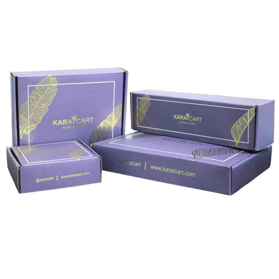 Karatcart Women's Jewellery Set White and Silver | 11014566