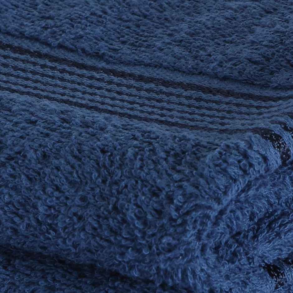 Bianca Hand Towel Soft Cotton | 400 GSM | Blue | Pack of 2 - 60cm x 40cm