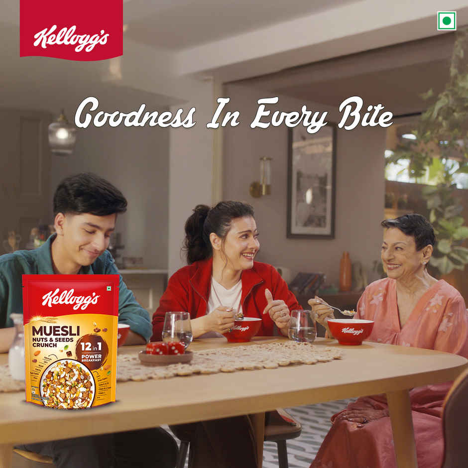 Kellogg's Muesli Nuts and Seeds Crunch | 12 in 1 Power Breakfast