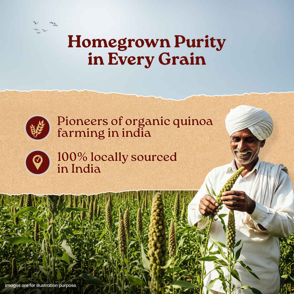 A TATA Product - Organic India Quinoa, Nutrient-Rich Whole Grain, Protein-Rich, Gluten-Free