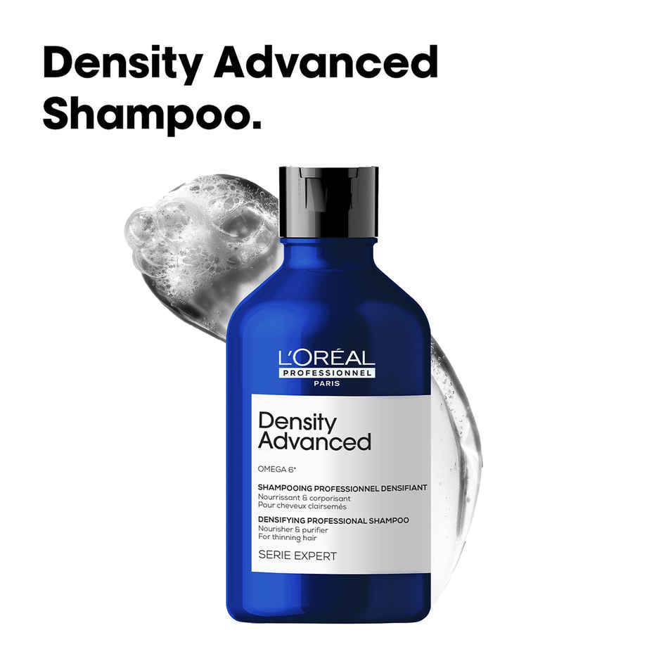 L'Oreal Professionnel Density Advanced Shampoo for Thinning Hair Visibly Increases Volume