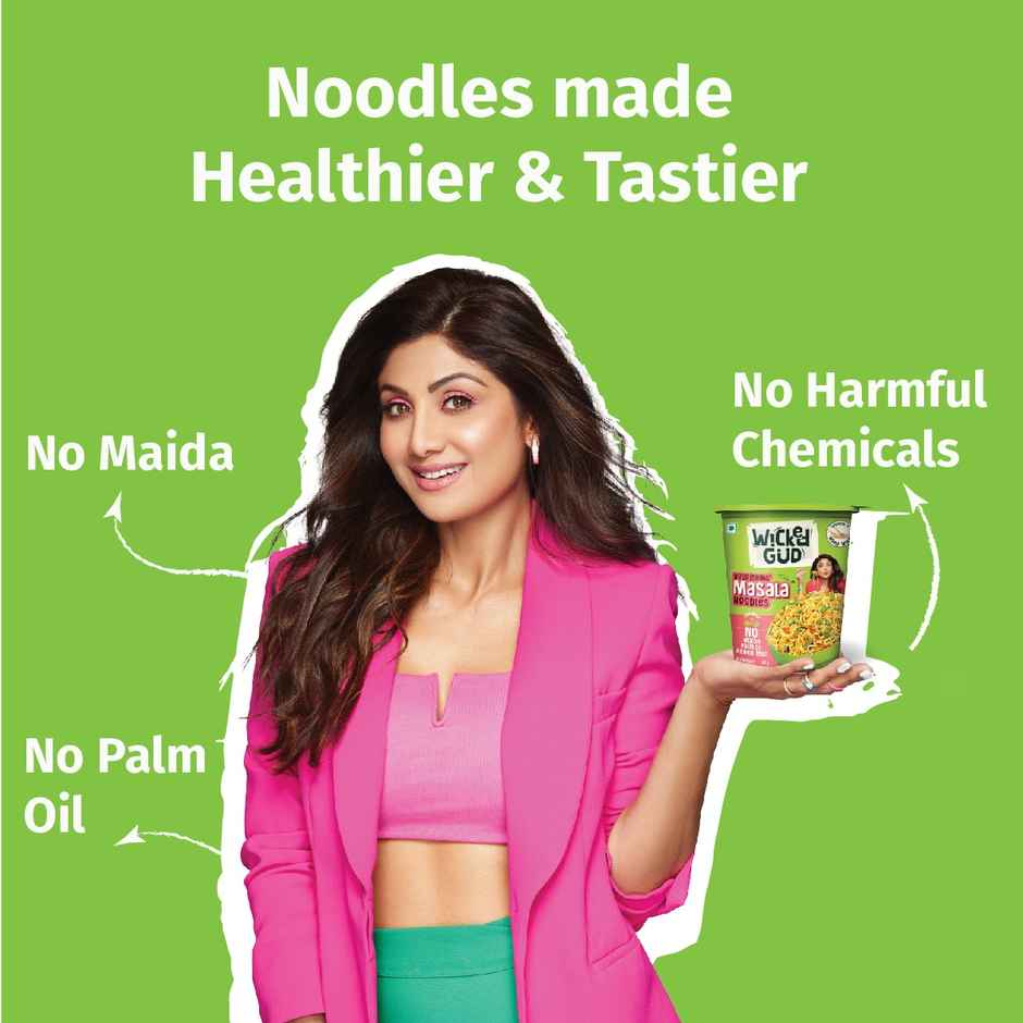 Wickedgud Nourishing Masala cup noodles Combo