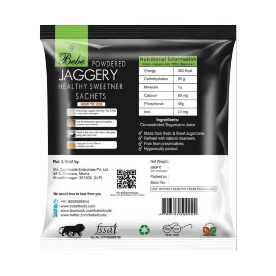 Bebe Jaggery Powder Sachets