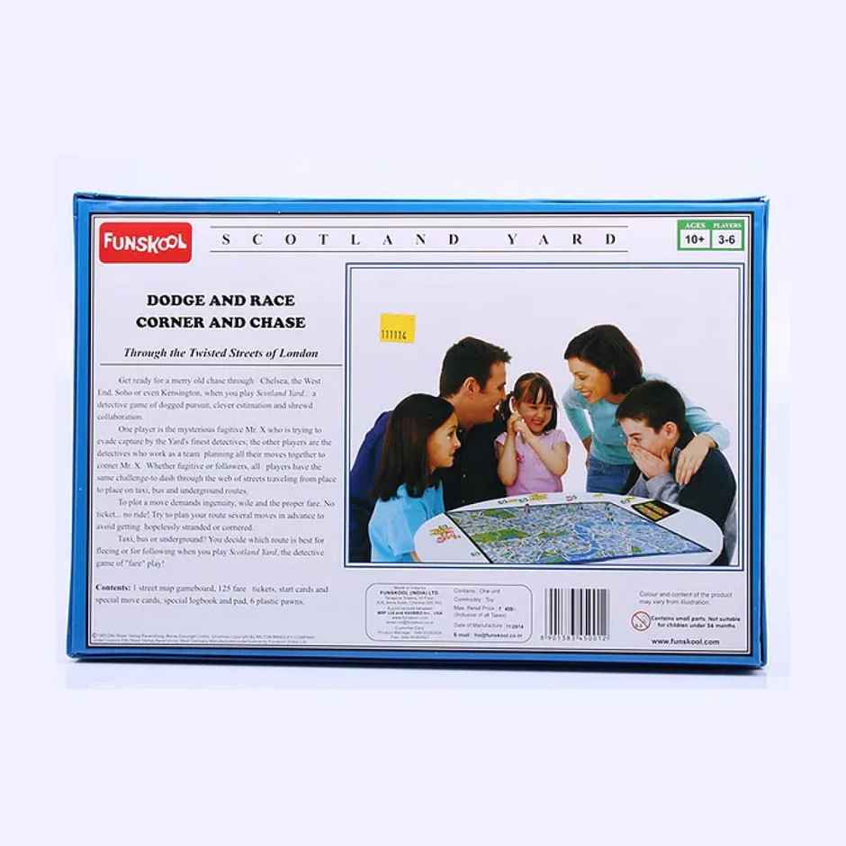 Funskool Scotland Yard A Compelling Detective Game