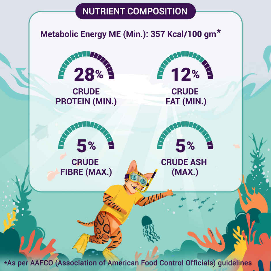 Purrfeto Dry Cat Food Chicken & Ocean Fish | Adult