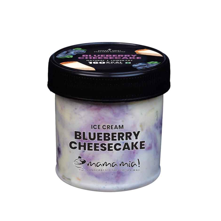 Mama Mia Blueberry Cheesecake Ice Cream