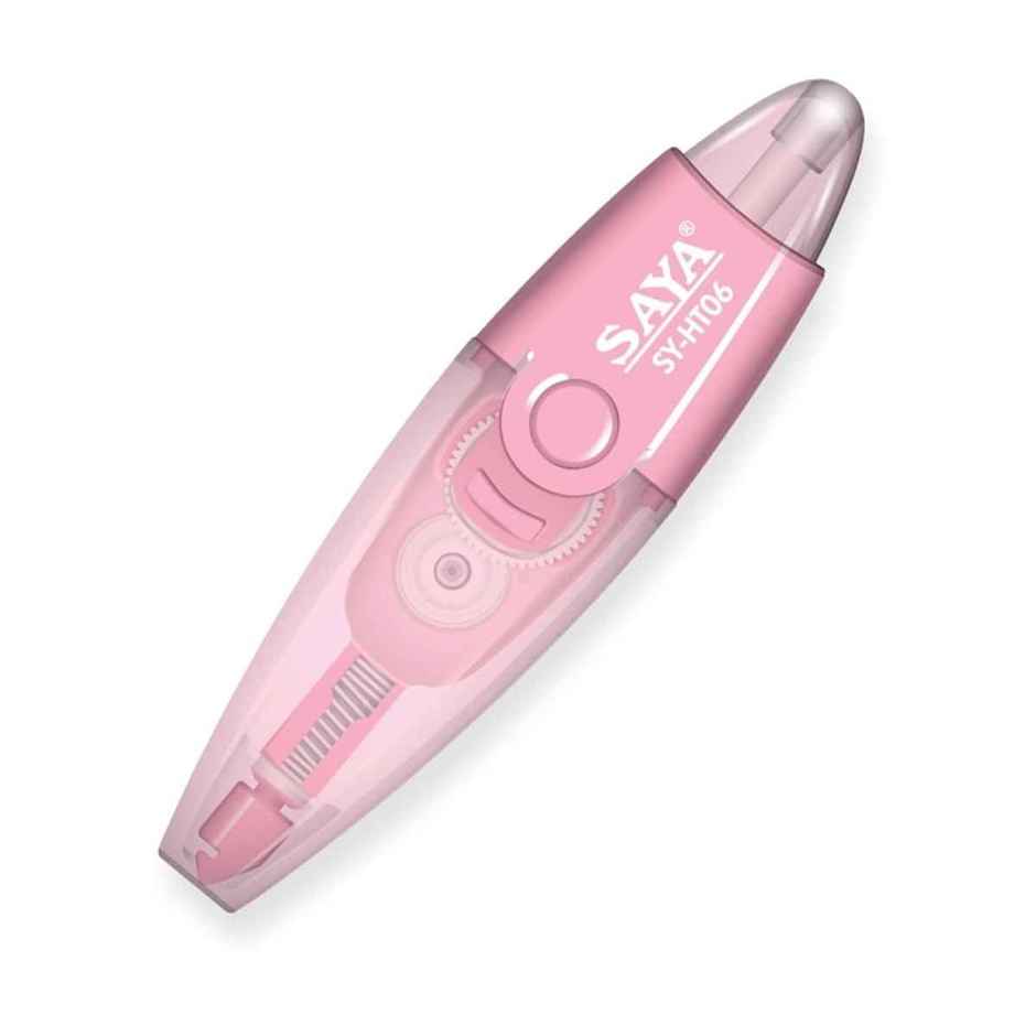 Saya Highlighter Tape Pen | Mess-Free Highlighting Tape for Documents, Notes & Study