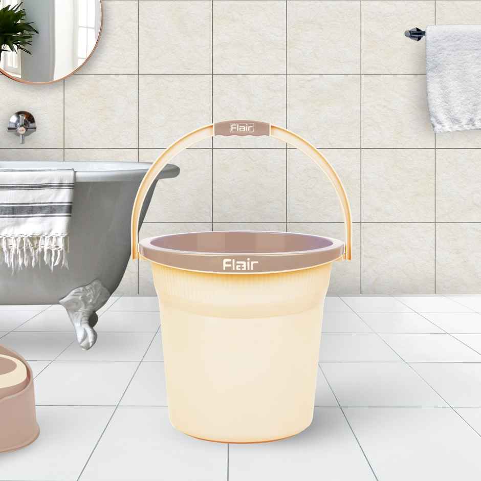 Flair Estella Home Bucket 19 Litre - Beige
