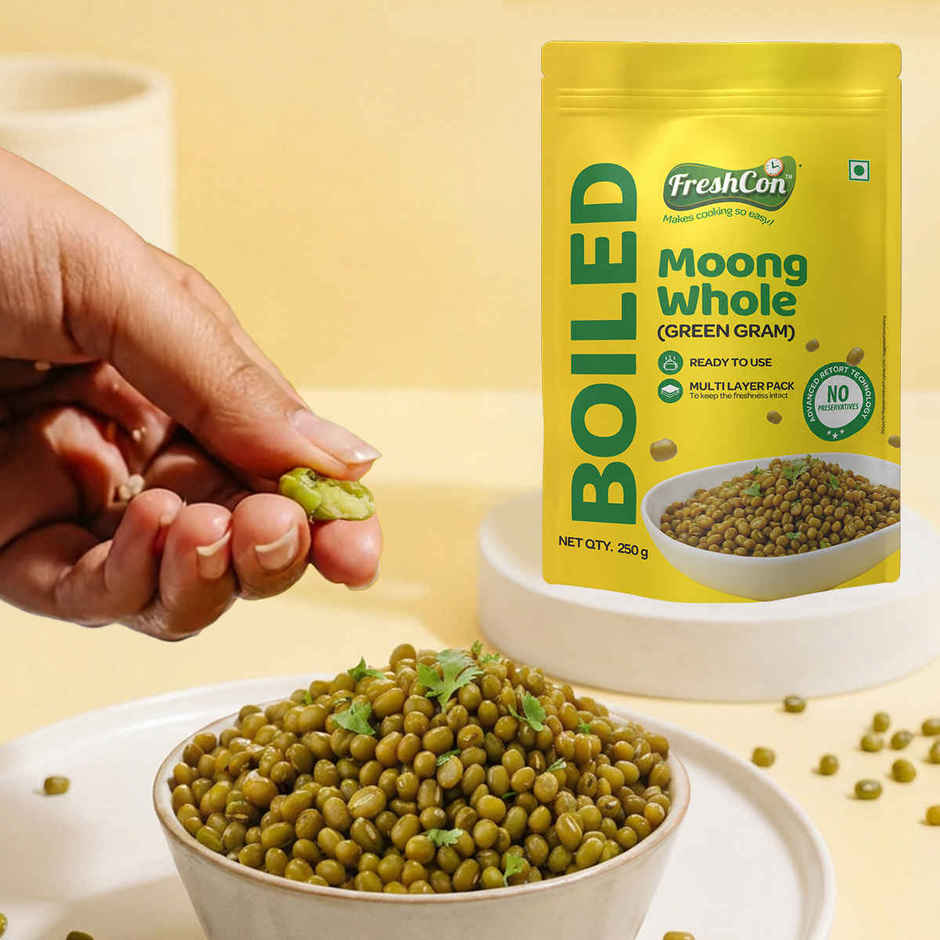 Freshcon Cooked Moong | Green Gram Combo