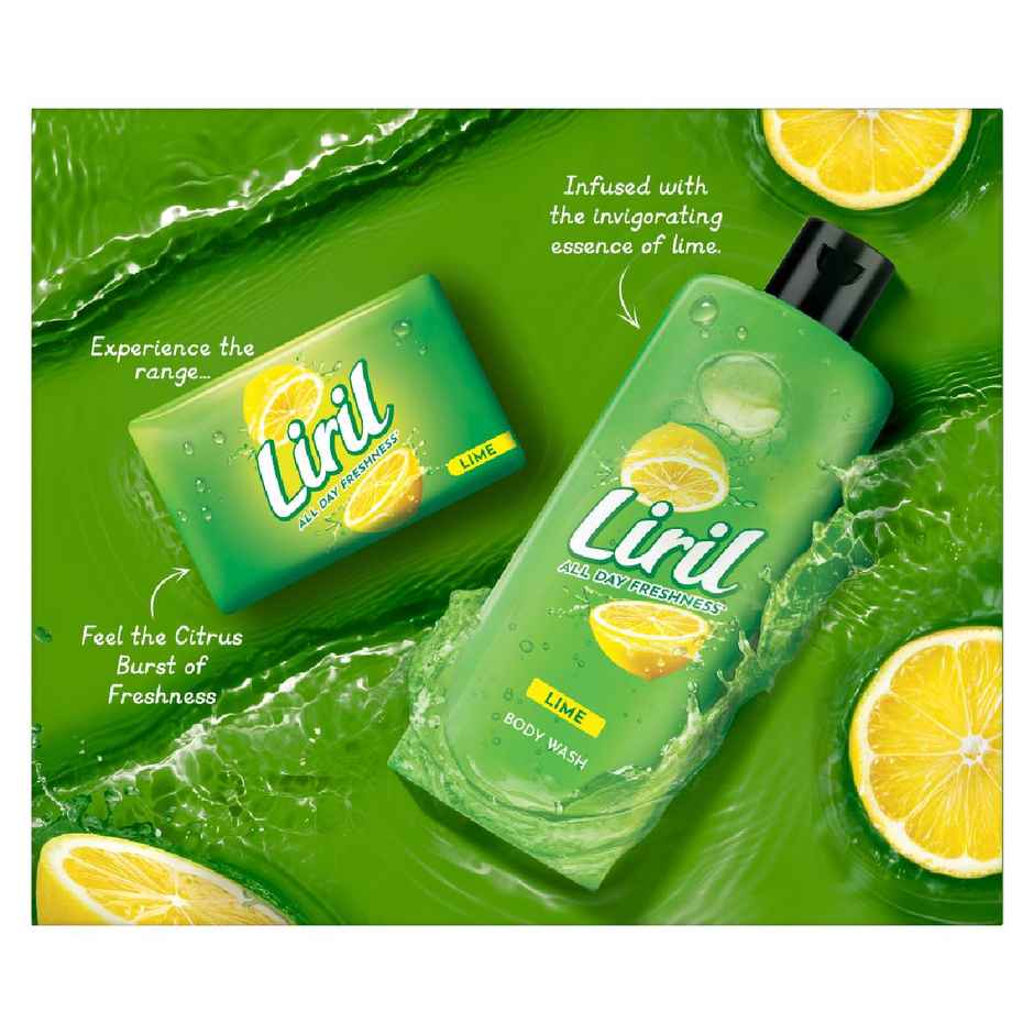 Liril Lime & Tea Tree Oil Soap (Pack Of 4)