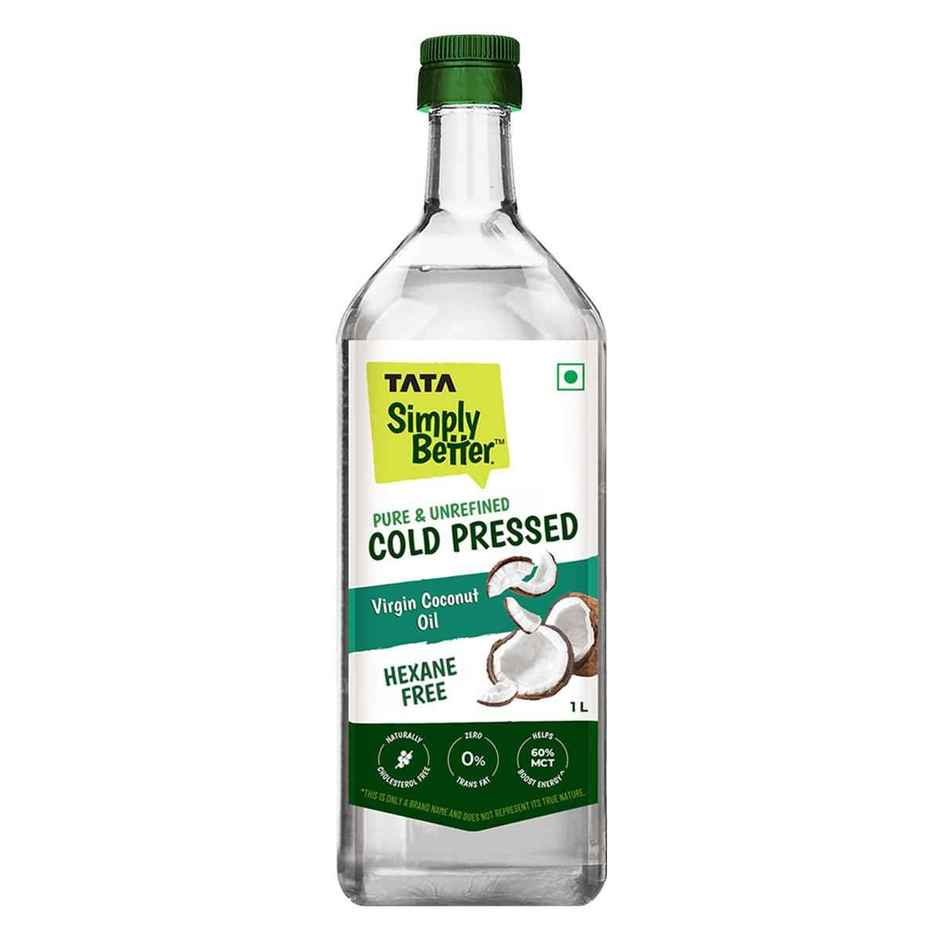 Tata Simply Better Virgin Coconut Cold Pressed Oil | Pure & Unrefined Oil