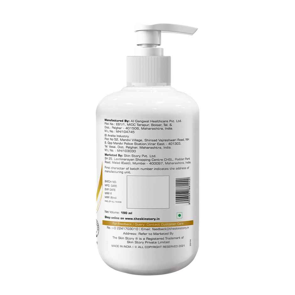 The Skin Story Keratin Shampoo For Smooth Anti-Frizz Hair Prevent Hair Fall Split Ends Paraben Free