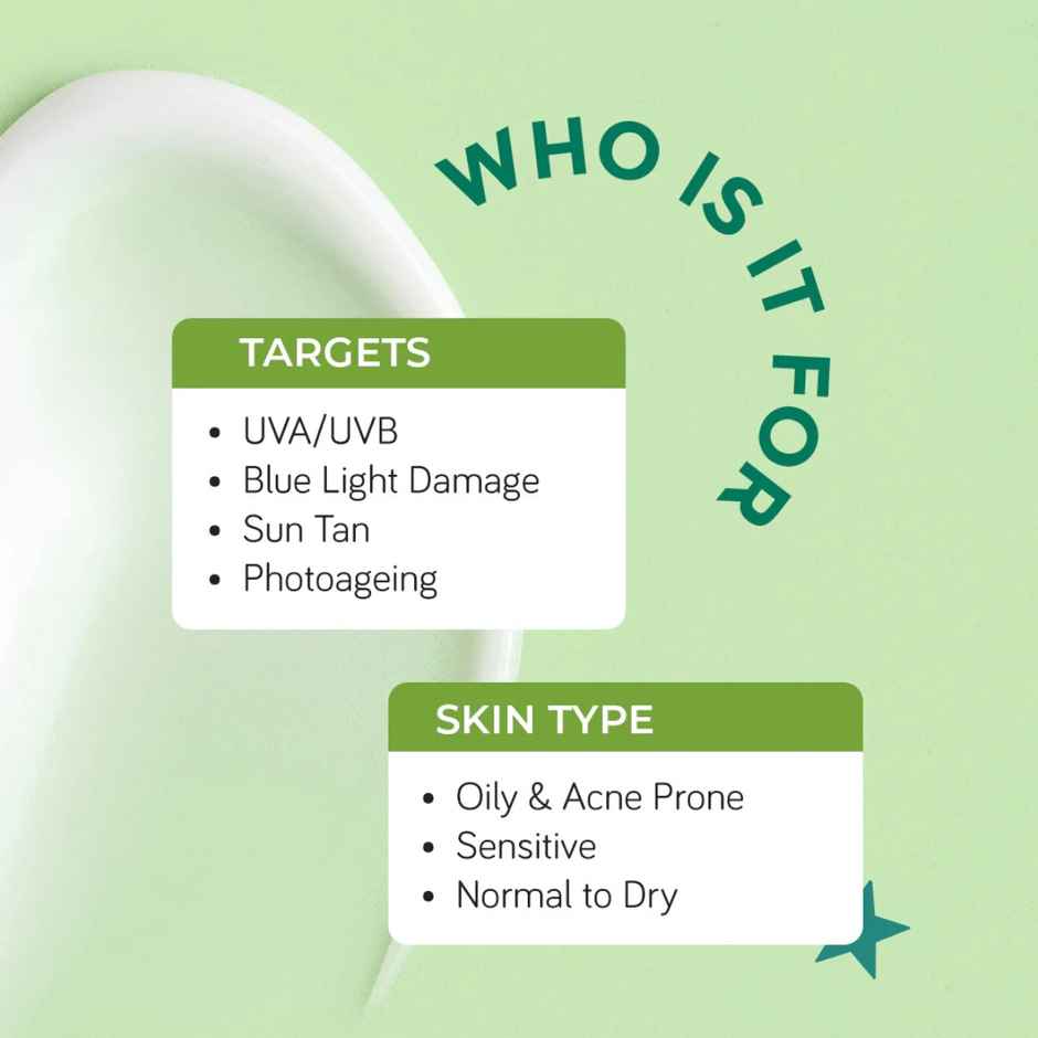 Moody Acnexpert Mattifying Sunscreen SPF 50 Pa +++ Niacinamide For Oil & Acne Control (50 Ml)