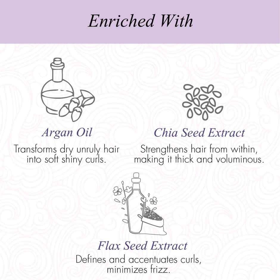 Curl Up Curl Hydrating Conditioner | For Wavy & Curly Hair | Sulphate Paraben & Silicone Free