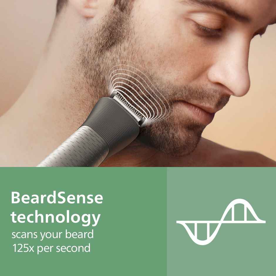 Philips All in One Trimmer 5000 Series 11 in 1 with BeardSense & Self Sharpening Blades MG5932/15