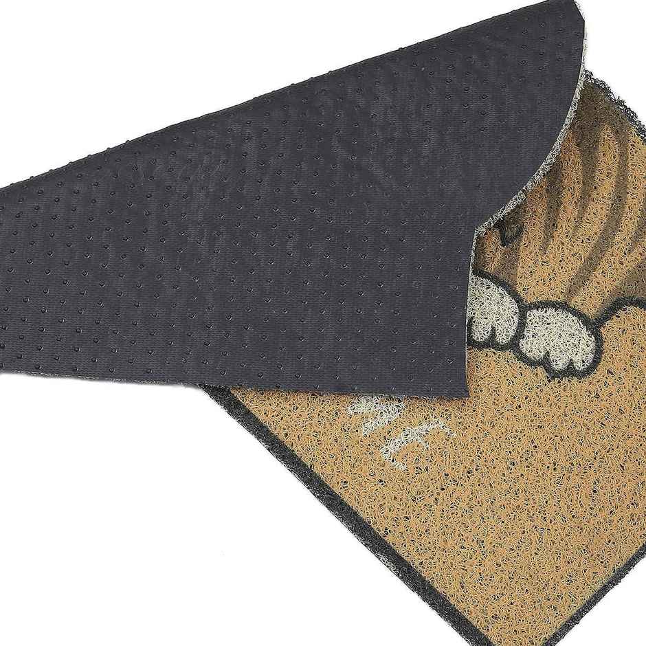 Status Kids Pvc Anti- Skid Door Mat | 45 x 70 cm | Cat