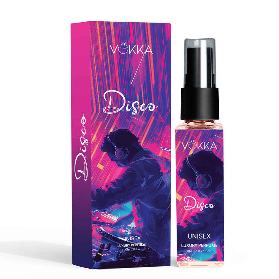 Vokka Pocket Perfume Disco Unisex Luxury Spicy Agarwood Leathery