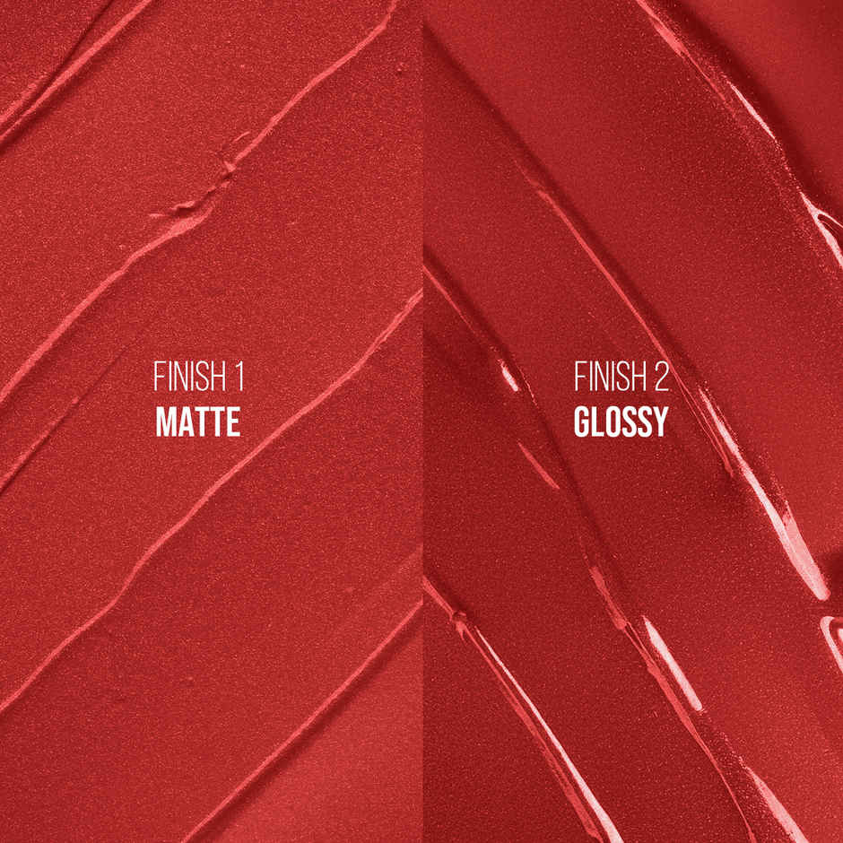 Staze Gloss Lock 2-in-1 Liquid Lipstick + Clear Gloss | Transferproof  | 06 Im Feisty | 7g