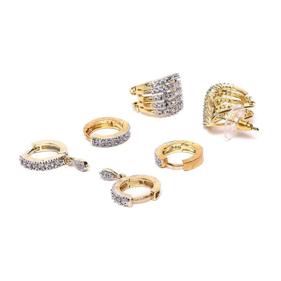 Youbella Womens Combo Of Trendy Earrings(Ybecb - 08 - Fon)