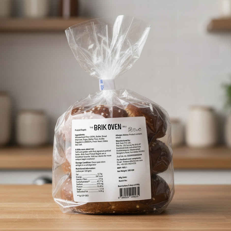 Brik Oven Pretzel Bagel