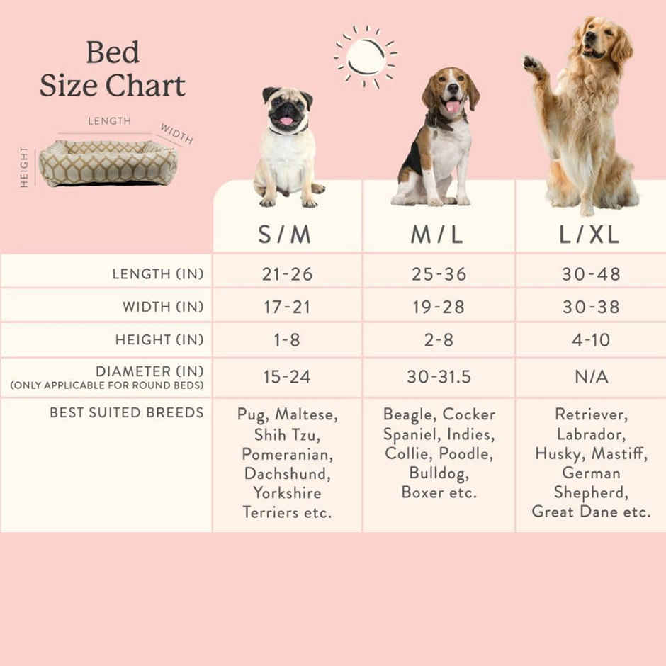 Pawpourri Dog Bed Grey Chevron Cuddler | S-M