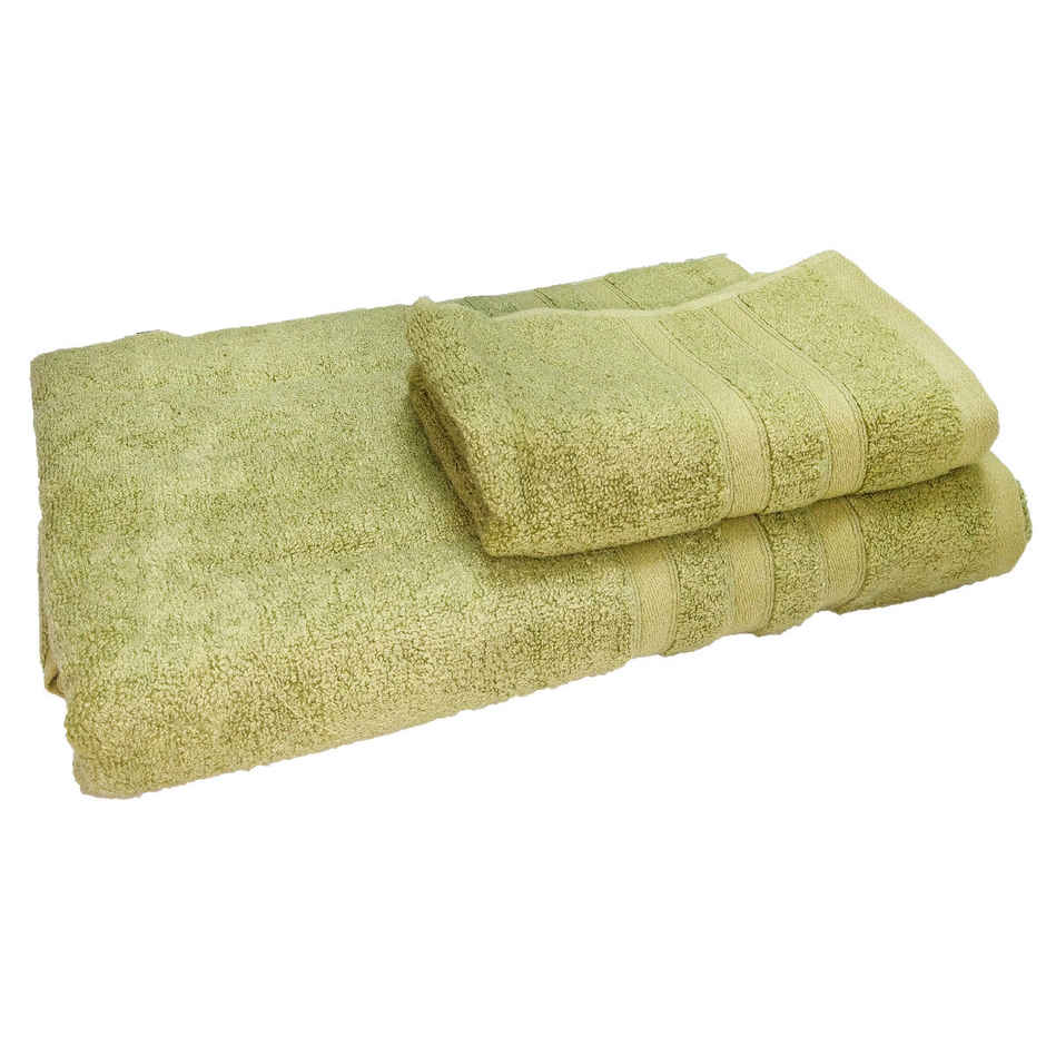 Boutique Living Zen Living Cotton Bamboo 550 GSM Hand Towels | Green