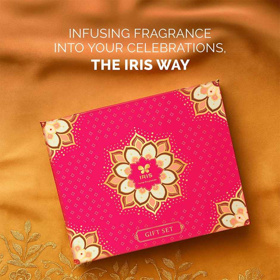 Urli Gift Box with Fragranced Potpourri and Floating Candles | Gift Hampers | Iris
