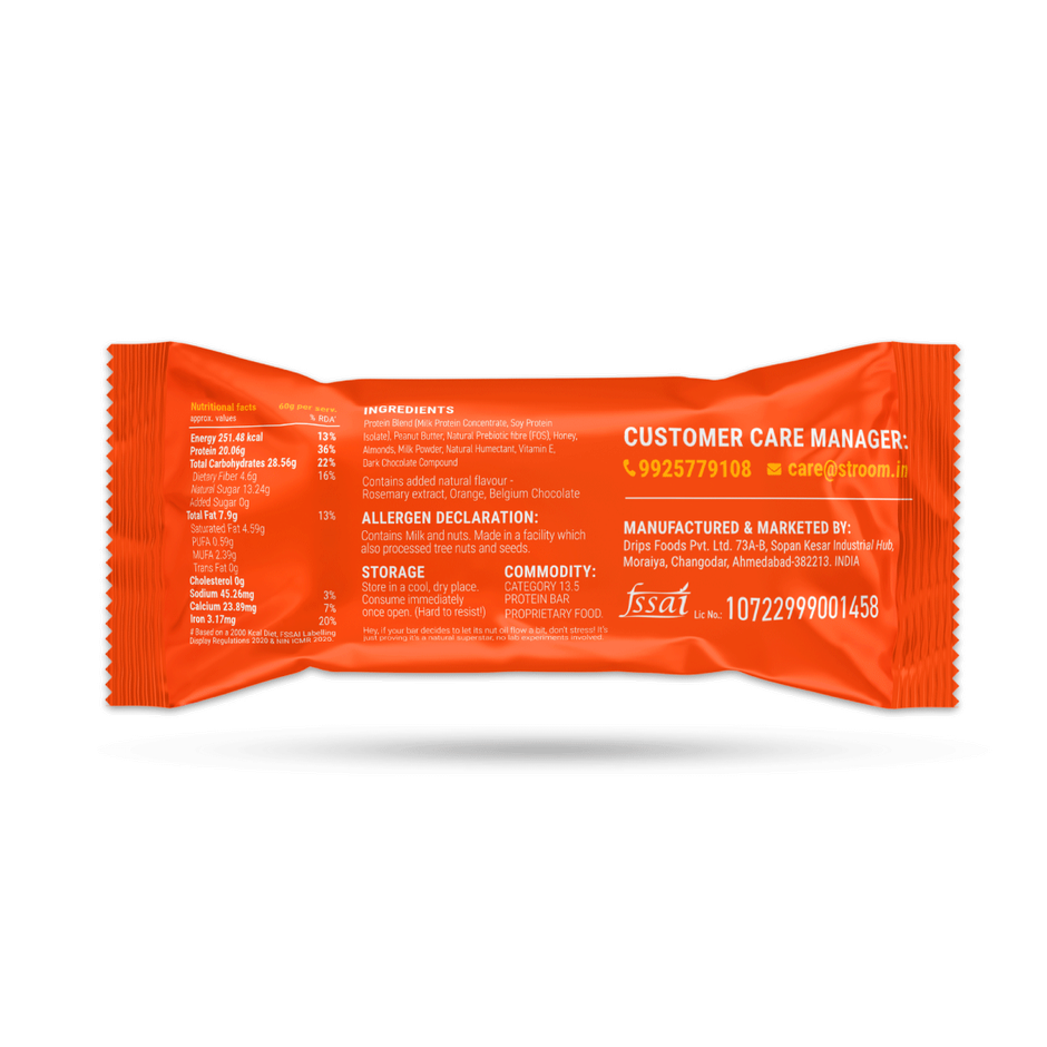 Stroom Choco Orange Dream Protein Bars