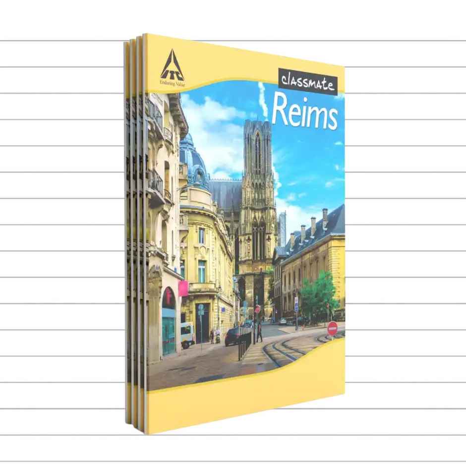 Classmate Notebook| Assorted - Single Line (120 Pages, 24 x 18 cm)