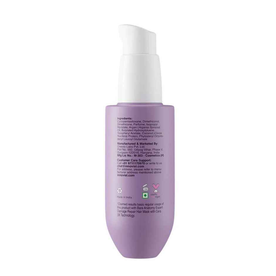 Bare Anatomy Ultra Smoothing Hair Serum Smoothens Hair For Dry & Frizzy Hair