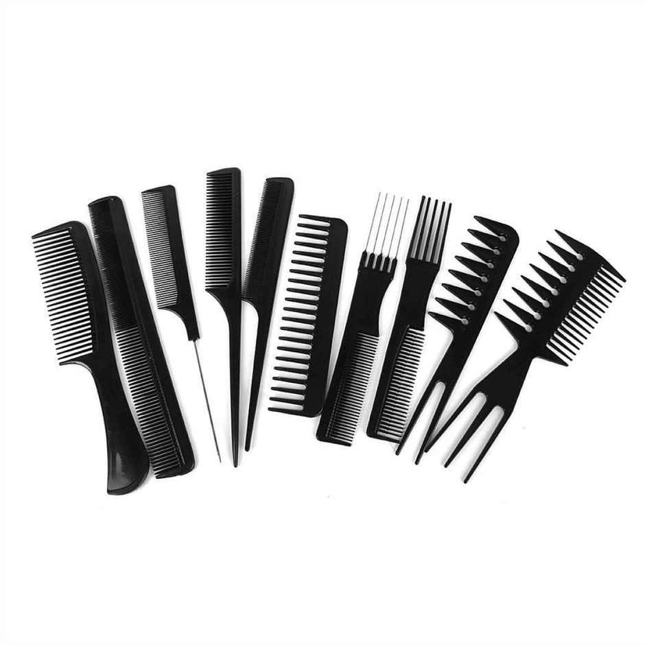 Bronson Professional Combs set with Multipurpose Styling Comb For All Hair Types